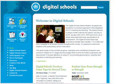 Digital Schools Website Design